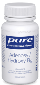 Pure Encapsulations Adenosyl & Hydroxy B12 90 Capsules - Five Natural
