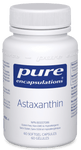 Pure Encapsulations Astaxanthin 60 Capsules - Five Natural