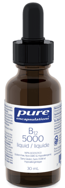 Pure Encapsulations B12 5000 liquid 30mL - Five Natural