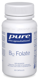 Pure Encapsulations B12 Folate 60 Capsules - Five Natural