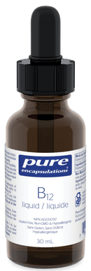Pure Encapsulations B12 liquid 30mL - Five Natural