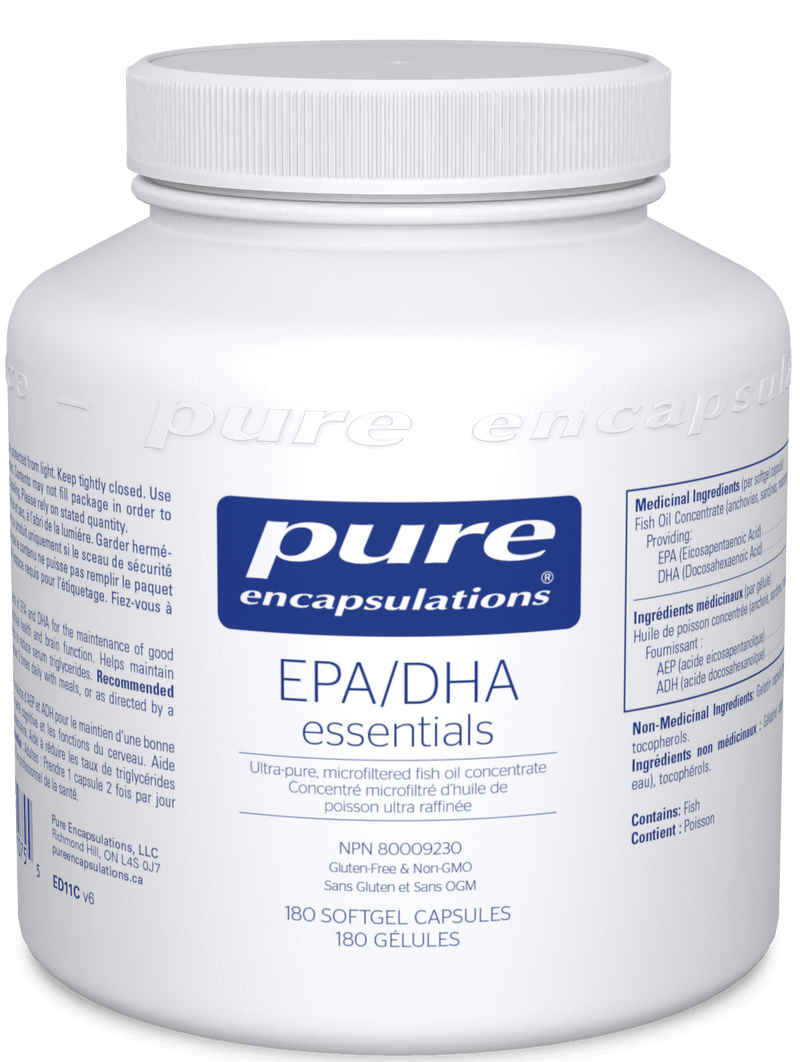 Pure Encapsulations EPA/DHA essentials 180 Capsules - Five Natural
