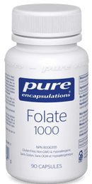 Pure Encapsulations Folate 1000 90 Capsules - Five Natural