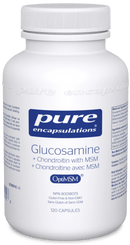 Pure Encapsulations Glucosamine + Chondroitin with MSM 120 Capsules - Five Natural