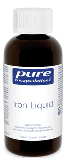 Pure Encapsulations Iron liquid 120mL - Five Natural