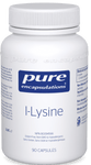 Pure Encapsulations L-Lysine 90 Capsules - Five Natural