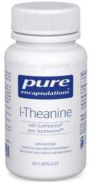 Pure Encapsulations L-Theanine 60 Capsules - Five Natural