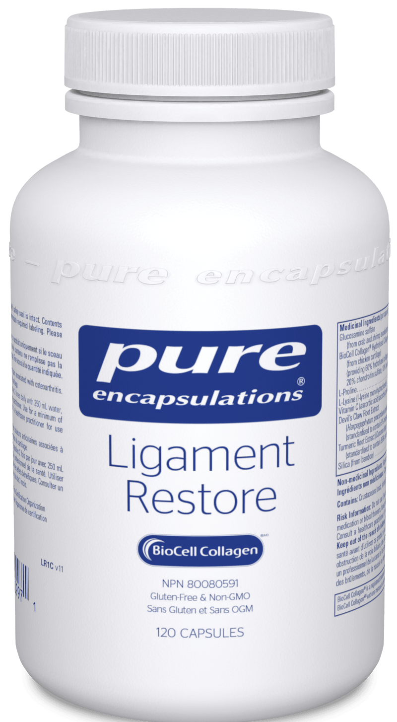 Pure Encapsulations Ligament Restore 120 Capsules - Five Natural