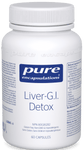 Pure Encapsulations Liver-G.I. Detox 60 Capsules - Five Natural