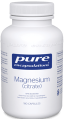 Pure Encapsulations Magnesium Citrate 180 Capsules - Five Natural