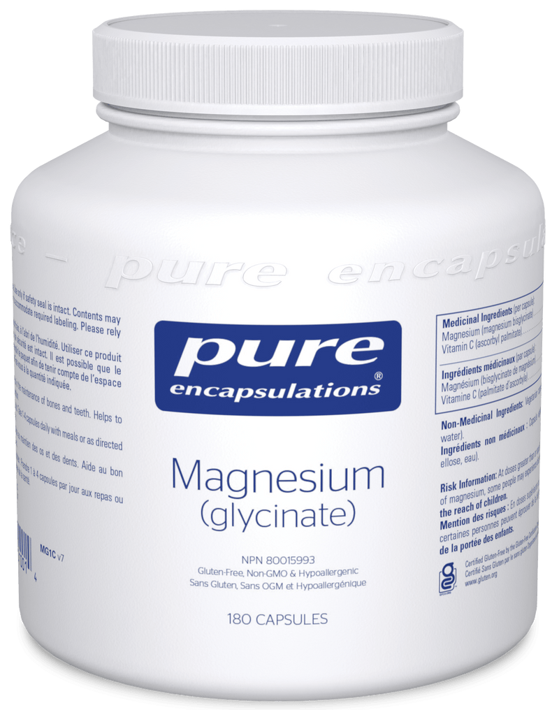 Pure Encapsulations Magnesium Glycinate 180 Capsules - Five Natural
