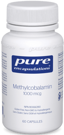 Pure Encapsulations Methylcobalamin 60 Capsules - Five Natural