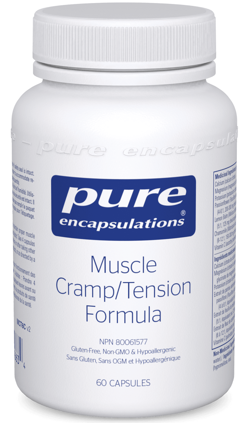 Pure Encapsulations Muscle Cramp/Tension Formula 60 Capsules - Five Natural