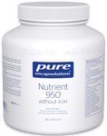 Pure Encapsulations Nutrient 950® without Iron 180 Capsules - Five Natural