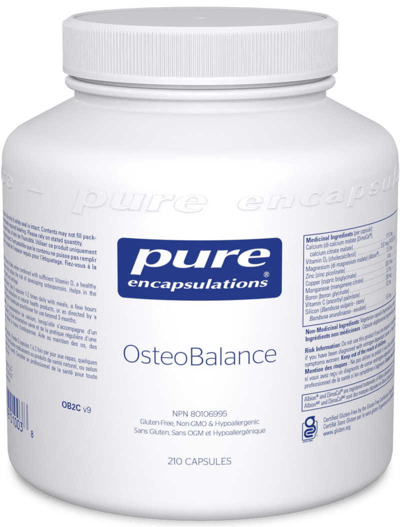 Pure Encapsulations OsteoBalance 210 Capsules - Five Natural