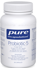 Pure Encapsulations Probiotic-5 60 Capsules - Five Natural