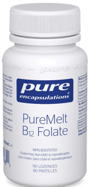 Pure Encapsulations PureMelt B12 Folate 90loz - Five Natural