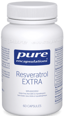 Pure Encapsulations Resveratrol Extra 60 Capsules - Five Natural