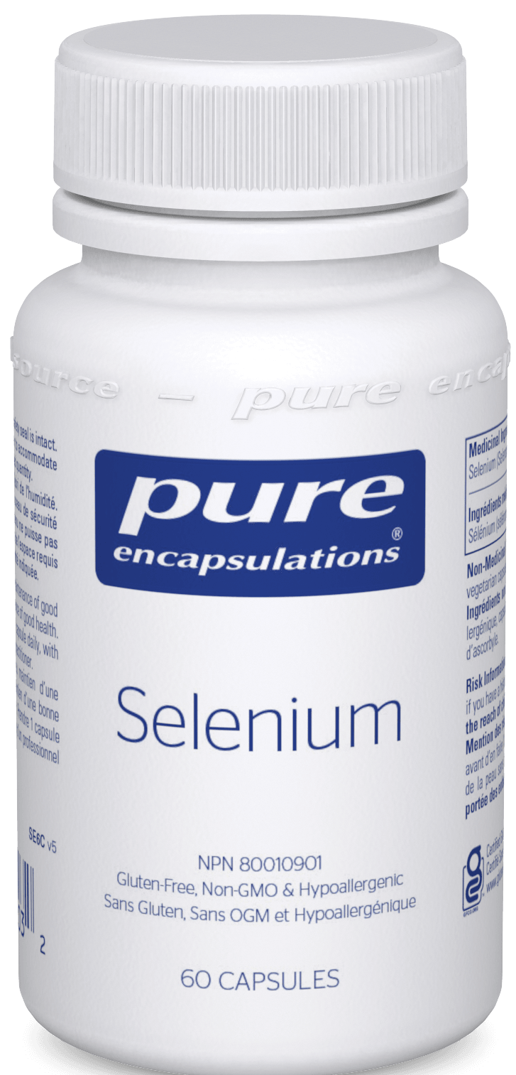 Pure Encapsulations Selenium 60 Capsules - Five Natural