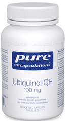 Pure Encapsulations Ubiquinol-QH 100mg 60 Softgels - Five Natural