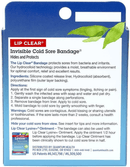 Quantum Lip Clear Cold Sore Bandage 12ct - Five Natural