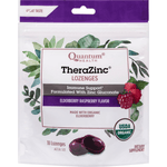 Quantum Organic TheraZinc Elderberry 18 Lozenges - Five Natural
