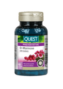 Quest D-Mannose With Cranberry 60 Veg Capsules - Five Natural