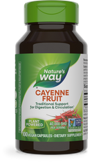 Nature's Way Cayenne Pepper 40,000 HU 100 Veg Capsules