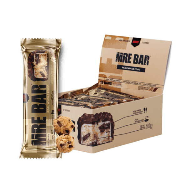 Redcon1 MRE Bar Chocolate Chip Cookie Dough 67g - Five Natural