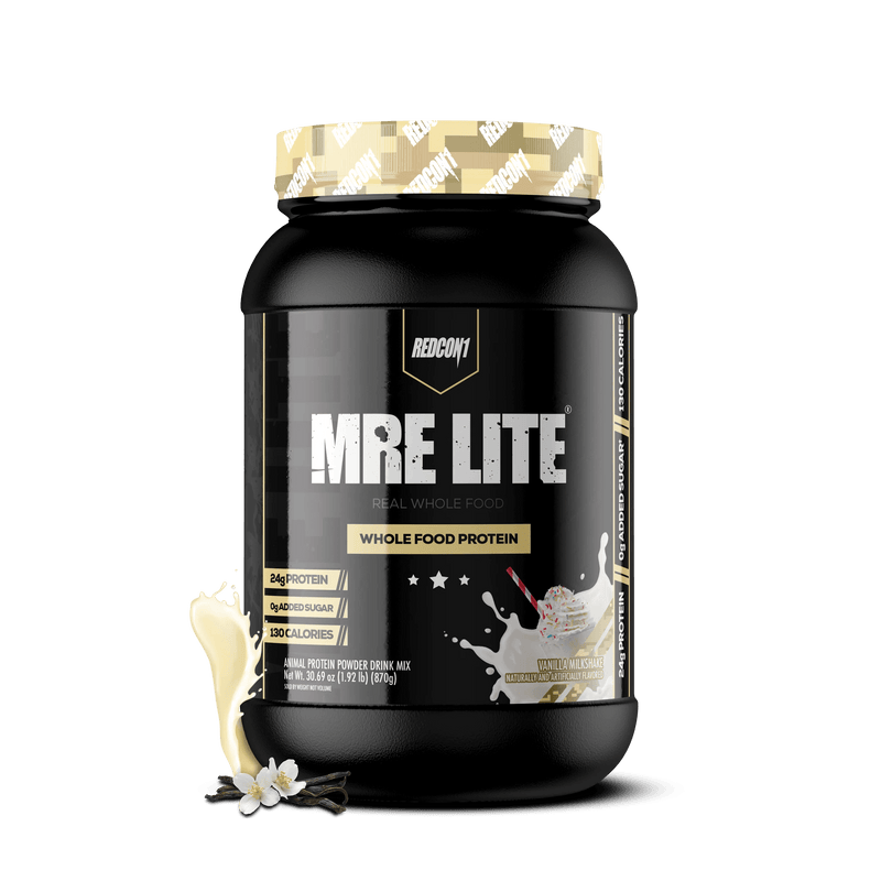 Redcon1 MRE Lite - Vanilla Milkshake 30 Servings - Five Natural