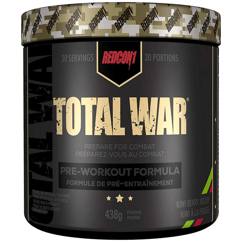 Redcon1 Total War - Kiwi Berry Krush 30 Servings - Five Natural