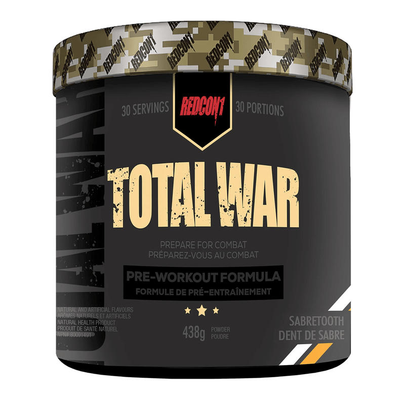 Redcon1 Total War - Sabretooth 30 Servings - Five Natural