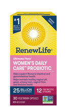 Renew Life Ultimate Flora Women's Daily Care 25B 30 Capsules - Five Natural