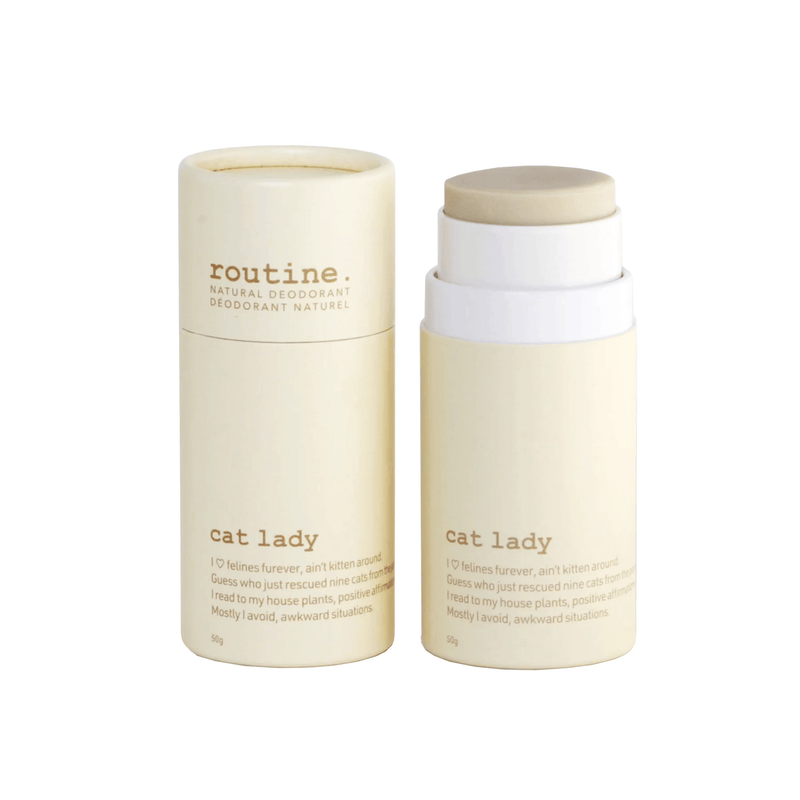 Routine Cat Lady Deodorant Stick 50g - Five Natural