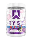 Ryse Loaded Pre - Bazooka Grape 30 Servings - Five Natural