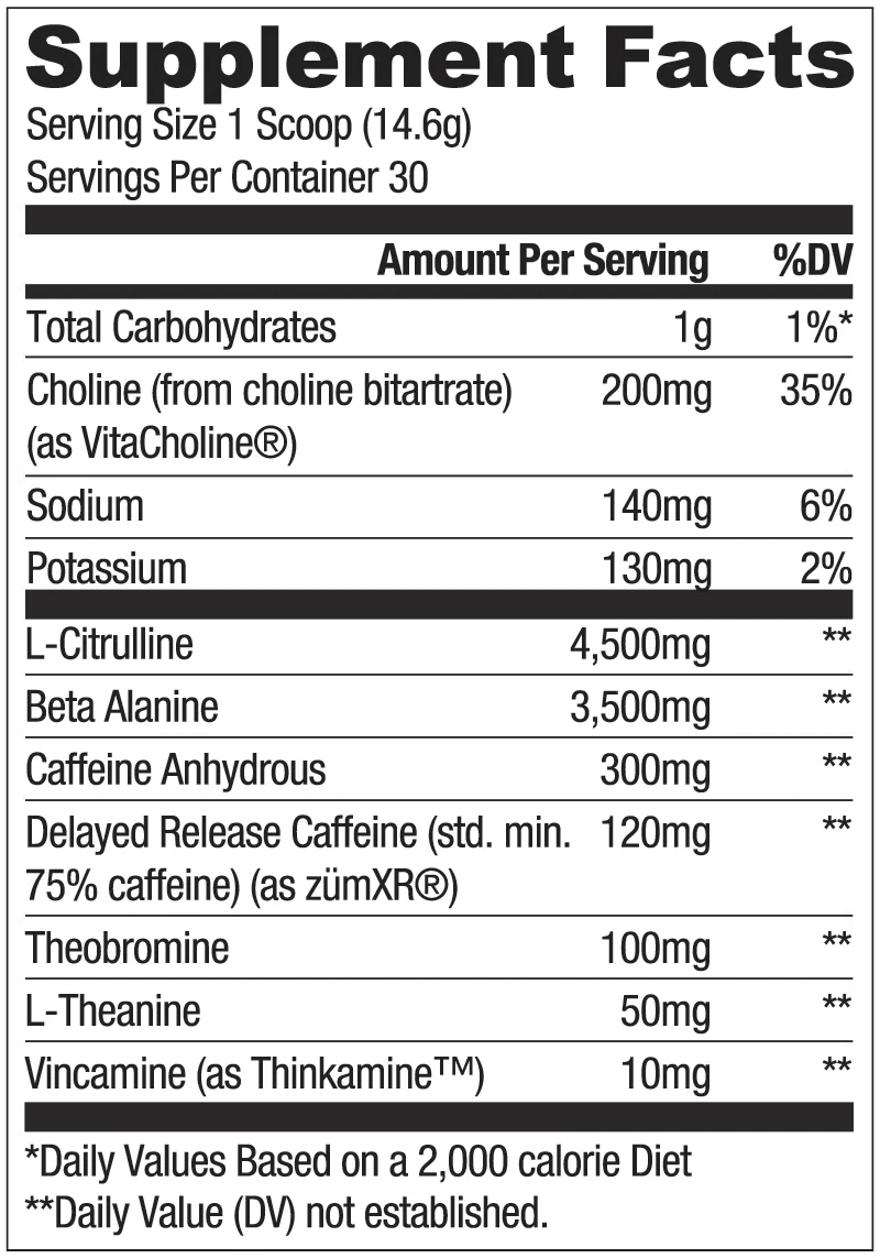 Ryse Loaded Pre - Bazooka Grape 30 Servings - Five Natural