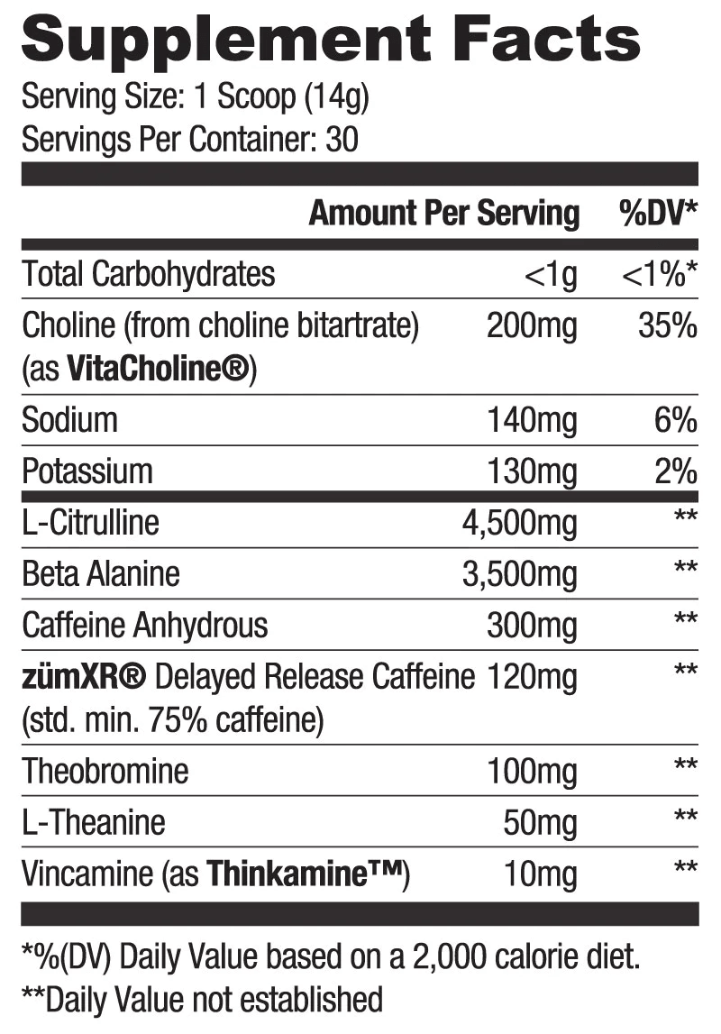 Ryse Loaded Pre - Tiger's Blood 30 Servings - Five Natural