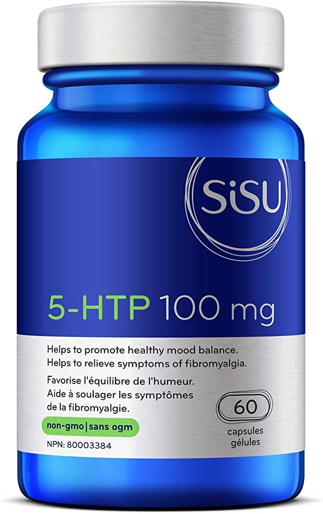 Sisu 5-HTP 100mg 60 Capsules - Five Natural