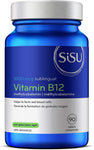 Sisu B12 1000mcg Methylcobalamin Unflavoured 90 Sublingual Tablets - Five Natural