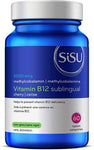 Sisu B12 5000mcg Methylcobalamin Cherry 60 Sublingual Tablets - Five Natural