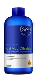 Sisu Cal Mag Citrates Liquid with D3 Orange Swirl 450mL - Five Natural