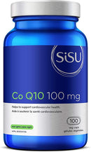 Sisu Co Q10 100mg 100 Veg Capsules - Five Natural