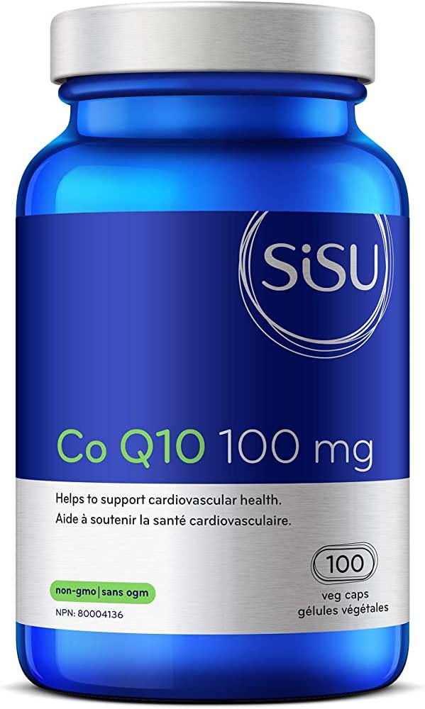 Sisu Co Q10 100mg 100 Veg Capsules - Five Natural