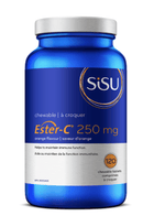 Sisu Ester-C 250mg Orange 120 Chewable Tablets - Five Natural