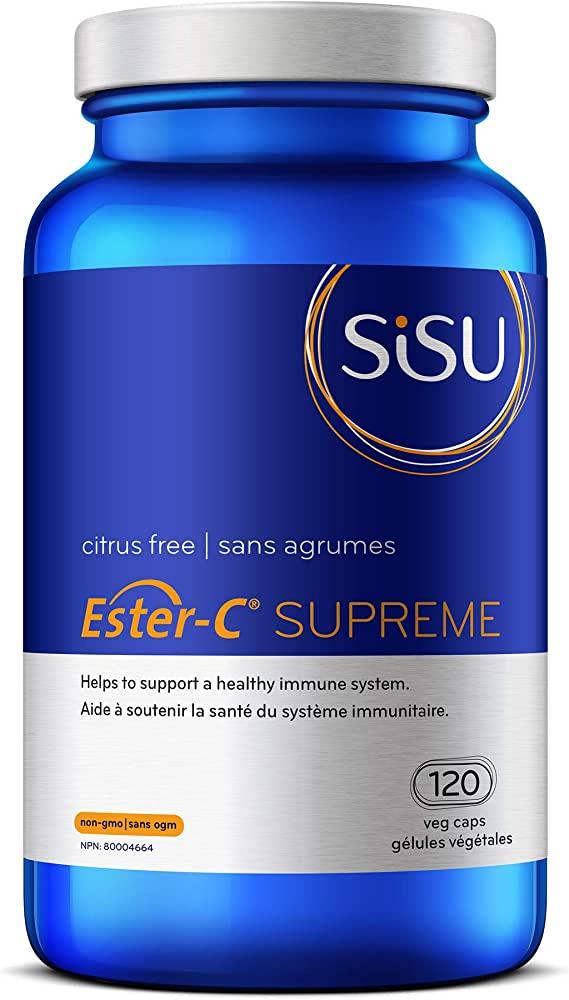 Sisu Ester-C Supreme 120 Veg Capsules - Five Natural