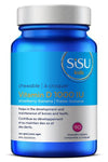 Sisu Kids Vitamin D3 1,000IU Strawberry Banana 90 Tablets - Five Natural