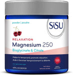Sisu Magnesium 250 Relaxation Blend Powder Tart Cherry 133g - Five Natural