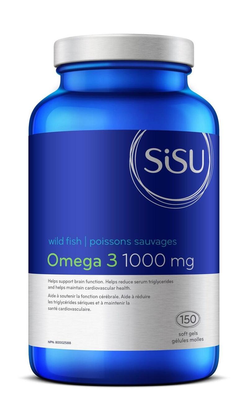 Sisu Omega 3 1000mg 150 Softgels - Five Natural
