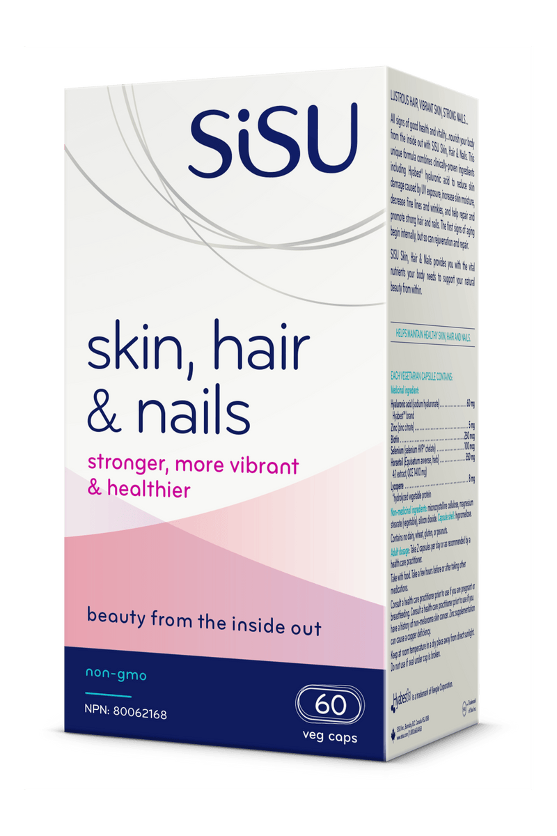 Sisu Skin, Hair & Nails 60 Veg Capsules - Five Natural