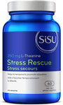 Sisu Stress Rescue 250mg L-Theanine 60 Veg Capsules - Five Natural